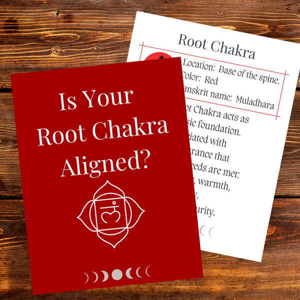 Root Chakra Mini Workbook