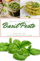 Basil Pesto Recipe by Littlebroken.com