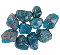 Blue Apatite Tumbled Stone - 1 Stone