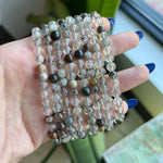 Garden Quartz Beaded Crystal Bracelet