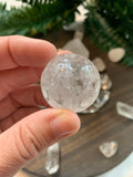Clear Quartz Full Sphere Moon - 1 item