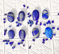Lapis Lazuli Palm Stone - 1 Stone