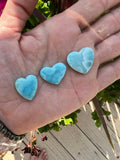 Larimar Mini Heart -1 Stone
