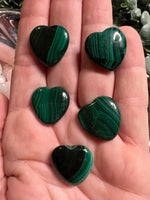 Malachite Mini Heart 1 Stone