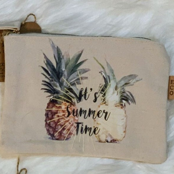Pineapple Makeup Bags